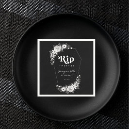 Rippa till mina 20 svarta 30års födelsedag Party Pappersservett