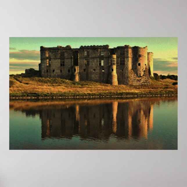 Rippad reflektion poster (Framsidan)