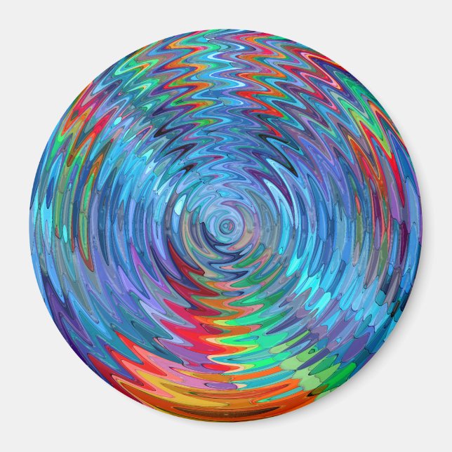 Rippande vatten... magnet (Framsidan)