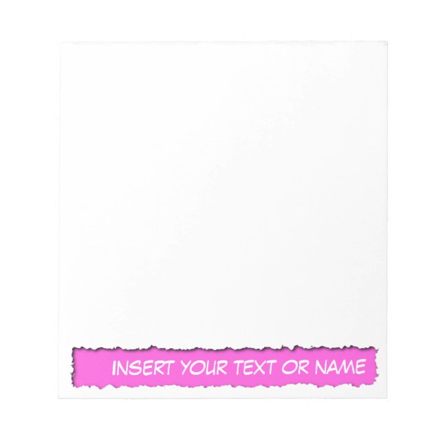 Rippat Anteckningsblock (Framsida)