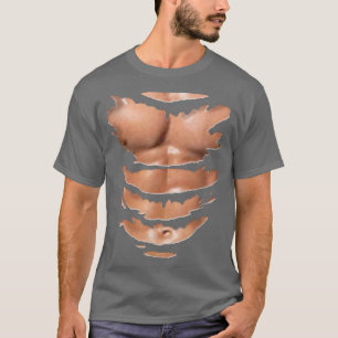 Rippat Muscle Funny Halloween Costume T Shirt
