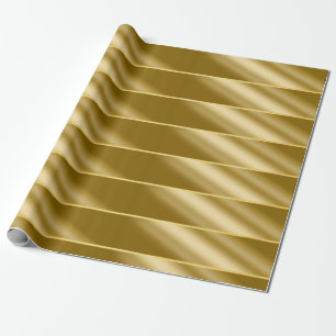 Ripped Guld Wrapping Papper Presentpapper