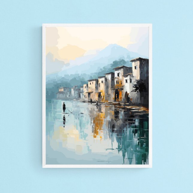 Rippel av Solitude, Digital Wall Art Poster (Skapare uppladdad)