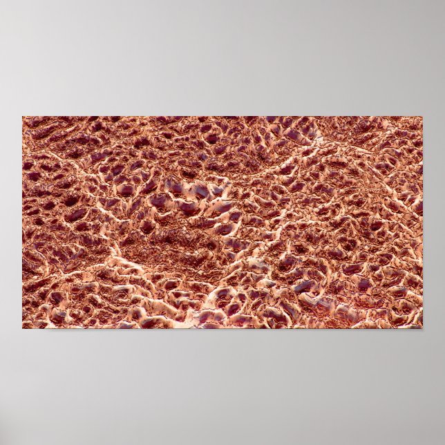 Rippel på Sand Pub med torkad Lera III - Färg Poster (Framsidan)