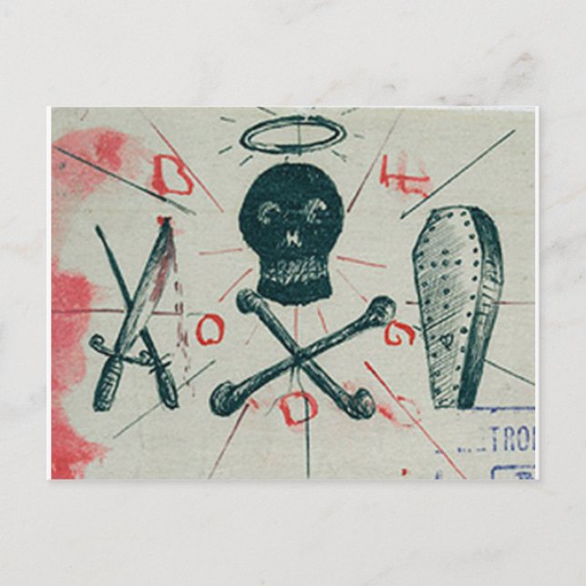 Ripper Doodles Vykort (Framsida)