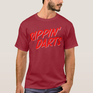 Rippin Darts Funny Smoking Cigarettes Vaping T Shirt