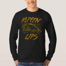 Rippin Läppar Fiske Illustration med Krok
