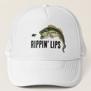 Rippin' Läppar Largemouth Bass Fishing Truckerkeps