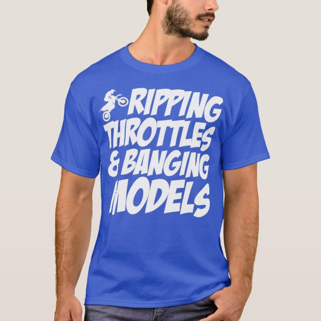 Ripping Throtting and Banging Models rolig tröja (Framsida)