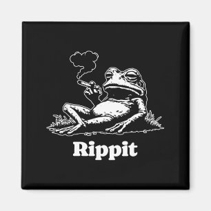 Rippit Groda Stoner Weed Rökare Rolig Magnet