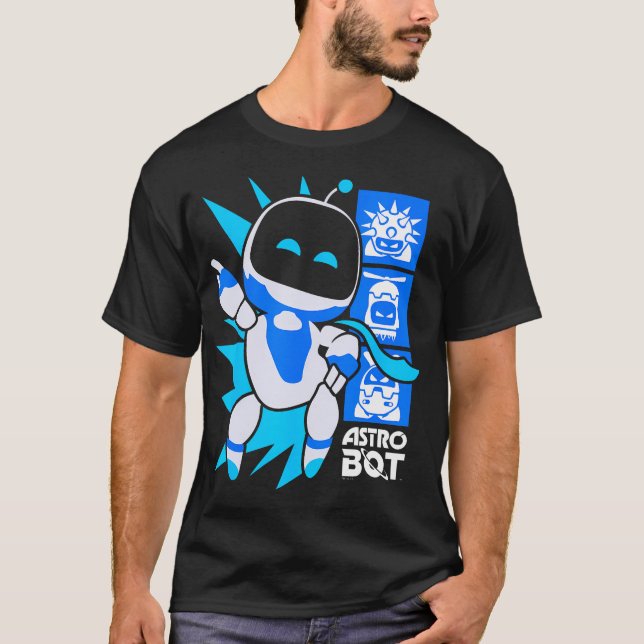 Ripple Junction X Astro Bot Rädding Uppdrag Victor T Shirt (Framsida)