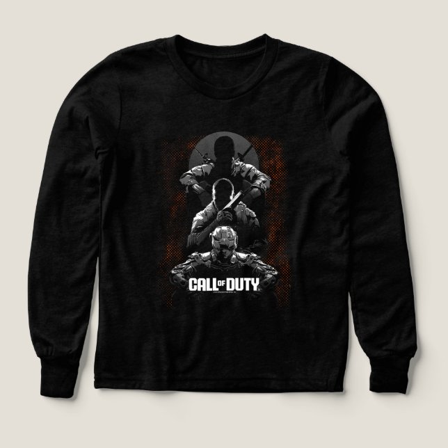 Ripple Junction x Call of Duty Black Ops Halftone T Shirt (Design framsida)