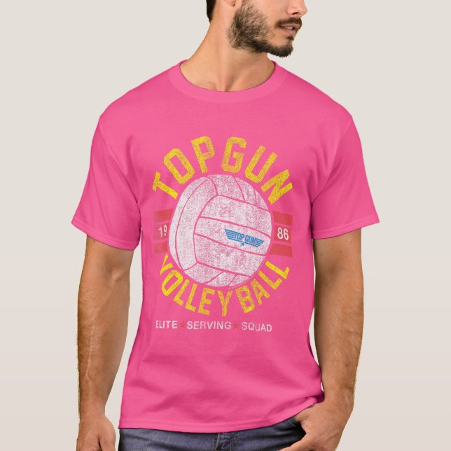 Ripple Junction X Top Gun Volleyball T Shirt (Framsida)