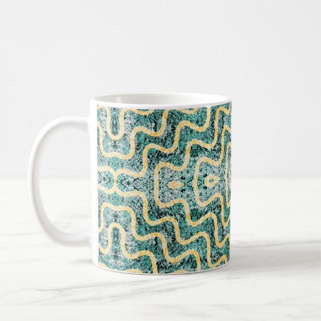Ripple Teal Kaffemugg (Vänster)