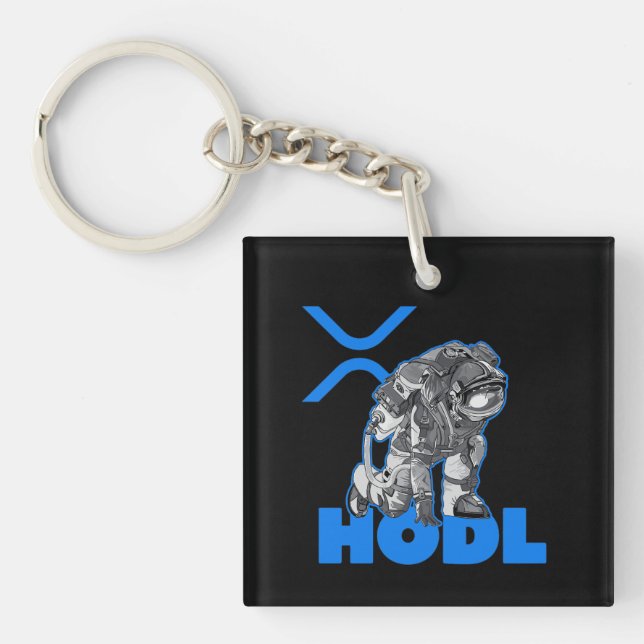 Ripple XRP Cryptocurrency - Crypto Astronaut- HODL (Framsidan)