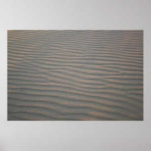 Ripples vid Silver Sjö Dunes, Michigan Poster