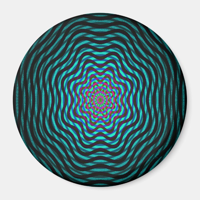 Rippling Atom.... Magnet (Framsidan)