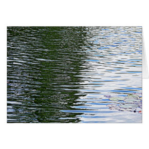 Rippling Vatten Hälsningskort