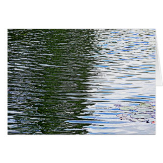 Rippling Vatten Hälsningskort