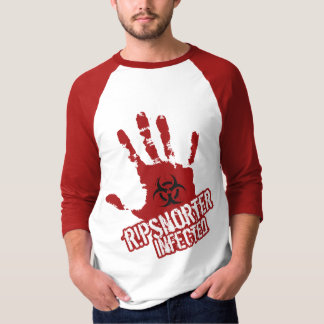 Ripsnorter smittade den grundläggande 3/4 t-shirt