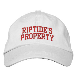 Riptides Egendom Hat Broderad Keps