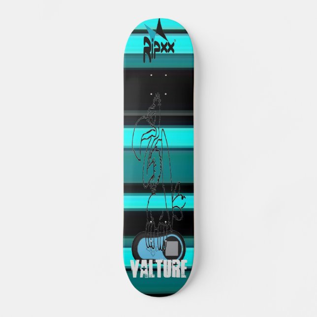 Ripxx Mini Skateboard Bräda 18,7 Cm (Framsida)