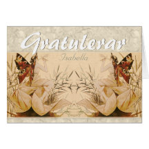 Riquer Winged nymph CC0530 Gratulationskort