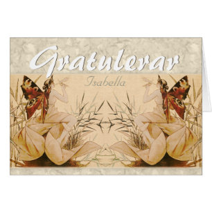 Riquer Winged nymph CC0530 Gratulationskort Hälsningskort