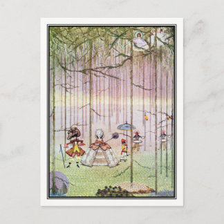 Riquet med tuft av Harry Clarke Vykort