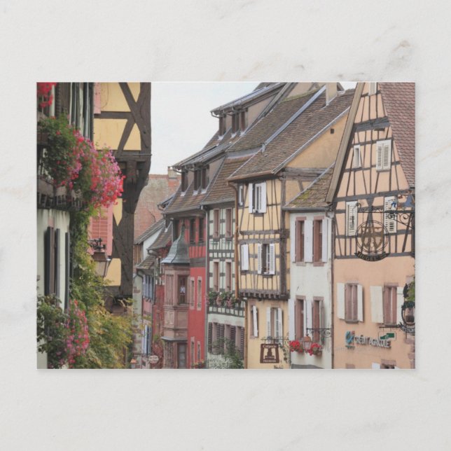 Riquewihr, Alsace, Frankrike Vykort (Framsida)