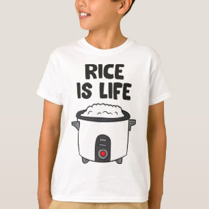 Ris är Life Asian Food China Ris Ris T Shirt