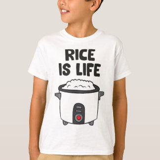 Ris är Life Asian Food China Ris Ris T Shirt