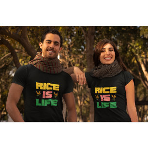 Ris är Livscykeltypsdesign för Roligtar T Shirt