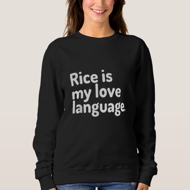 Ris Är Mitt Kärleksspråk  3 T Shirt (Framsida)