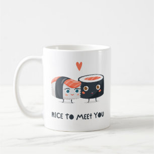 Ris att träffa dig kaffemugg