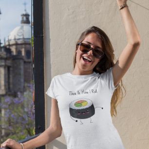 Ris att träffa dig Kawaii Sushi T-Shirt