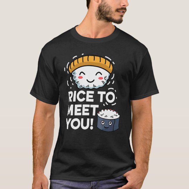 Ris att träffa dig. t shirt (Framsida)