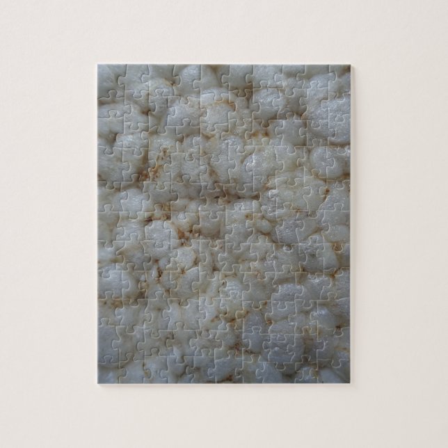 Ris Cake, Healthy Food, White Snack Pussel (Vertikal)