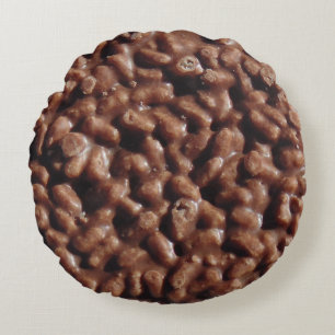 Ris Chokladkudde Rund Kudde