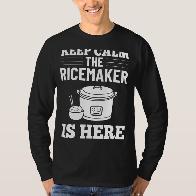 Ris Cooker Maker Japansk Bowl Pot 3 T Shirt (Framsida)