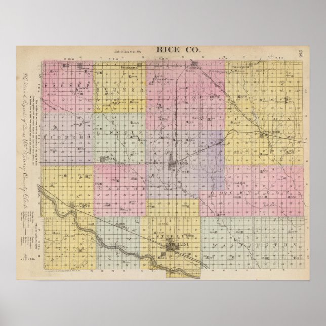 Ris County, Kansas Poster (Framsidan)