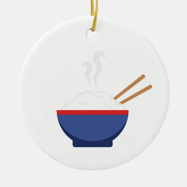 Ris Julgransprydnad Keramik (Framsidan)