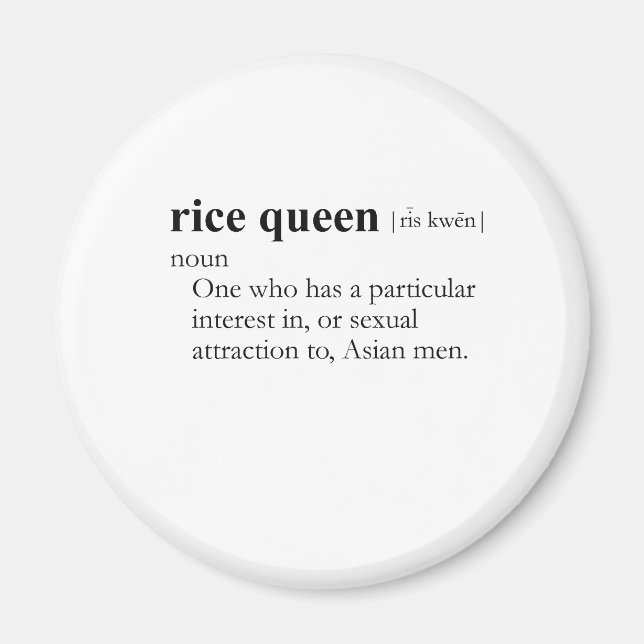 RIS QUEEN (definition) Magnet (Framsidan)