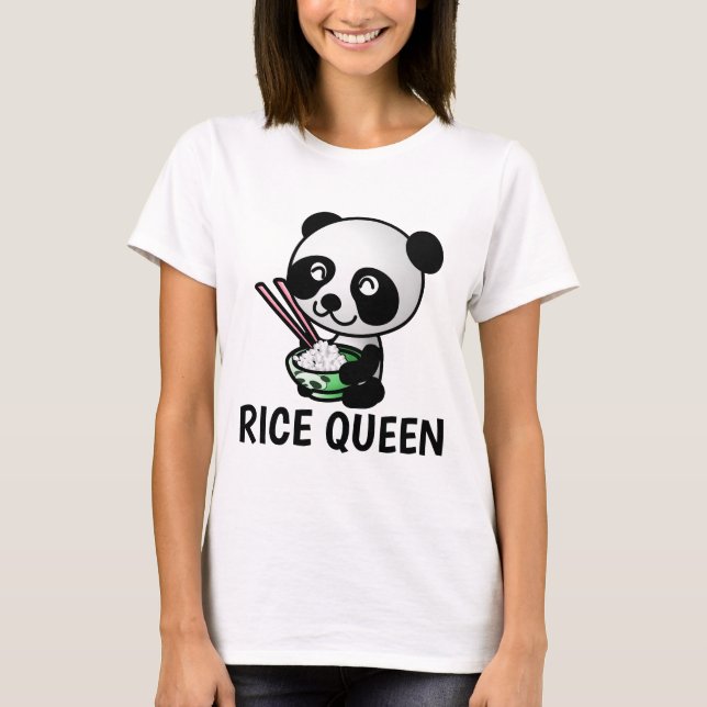 RIS QUEEN T-shirts, RIS Dam Funny T Shirt (Framsida)