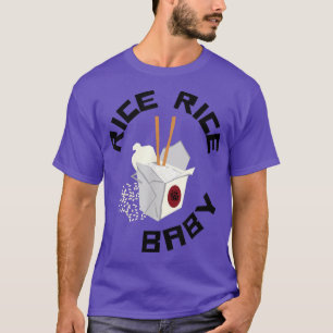 Ris Ris Baby tog ut Bo Ris Chopsticks Asian Fo T Shirt