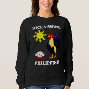 Ris & Shine Filippinerna Filipino Pun Pinoy Pinay T Shirt