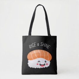 Ris & Shine Kawaii Sushi tote bag Tygkasse
