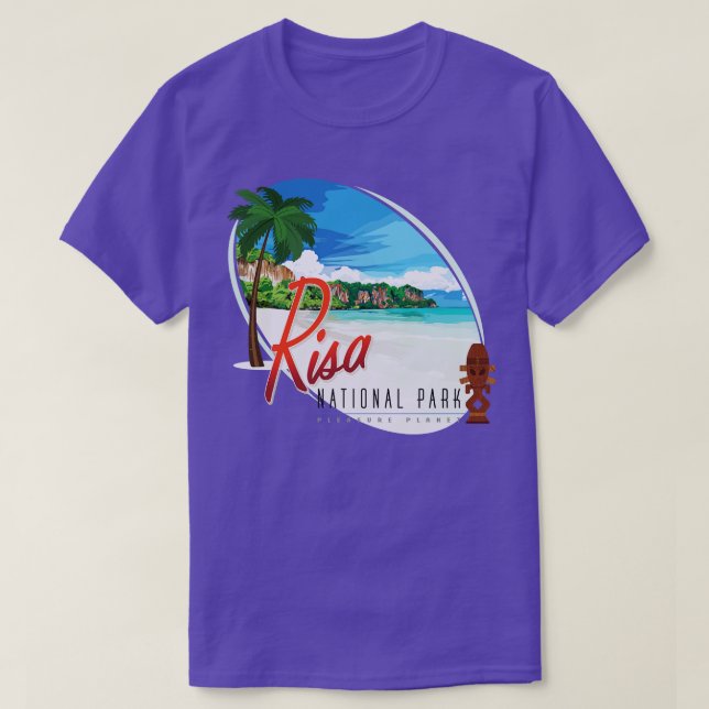 Risa National Park T Shirt (Design framsida)