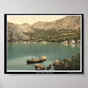 Risano, Dalmatien, Österrike-Ungern Poster
