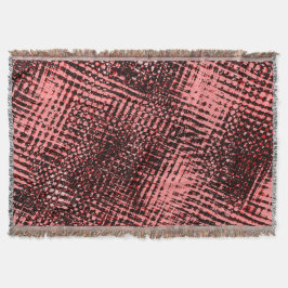 Riscos Cruzados e borrões na cor pêssego ou salmão Filt